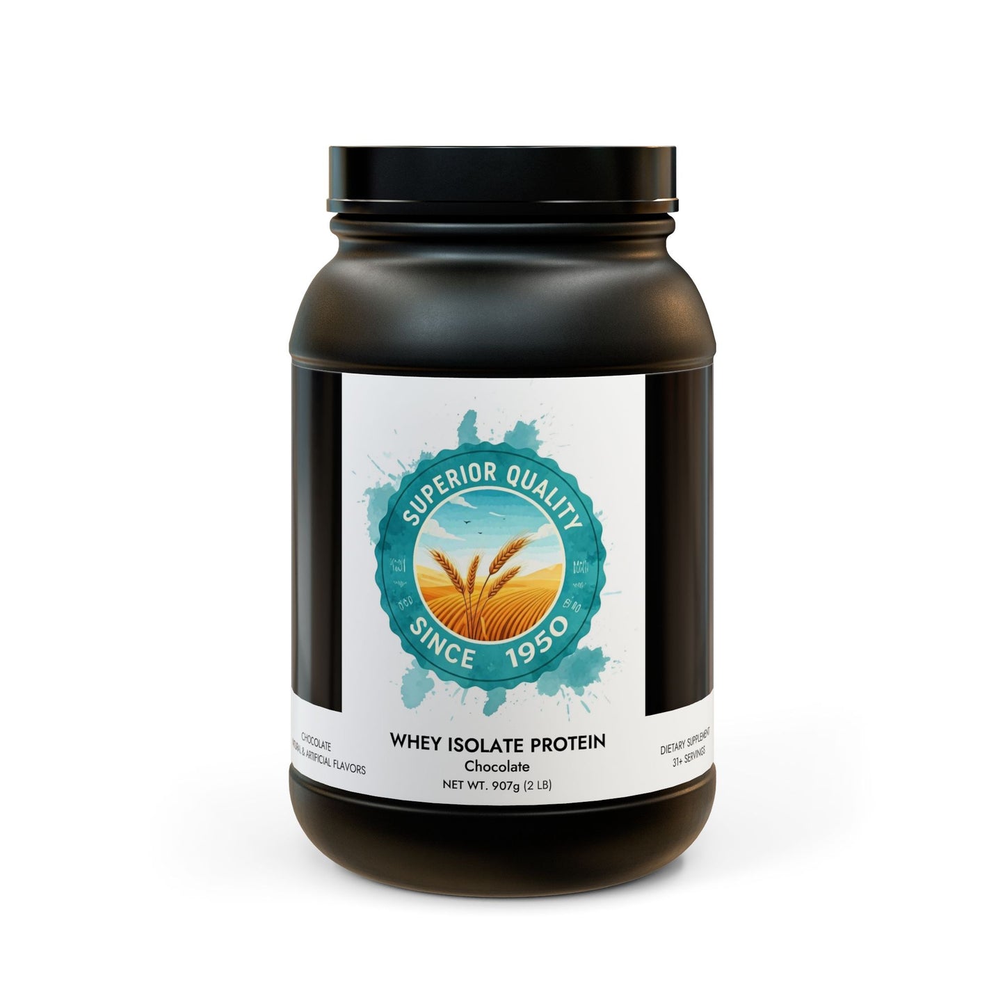 Whey Isolate Protein Supplement (907g, 2lb)